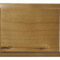 Alder Wood - Spice drawer cabinet facing Alpine Cabinet