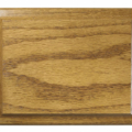 Oak Wood - Provincial drawer cabinet facing Alpine Cabinet