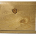 Knotty Pine - Spice drawer cabinet facing Alpine Cabinet